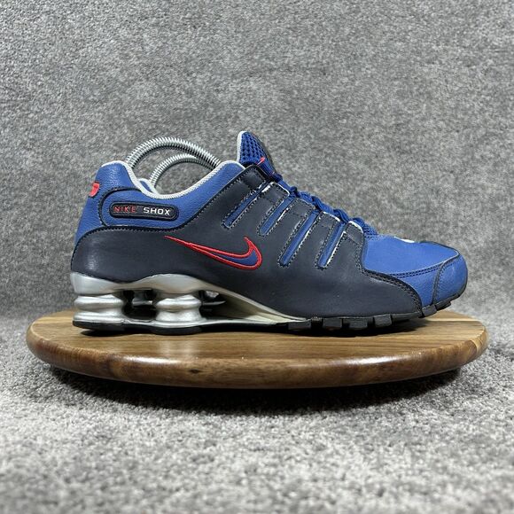 Nike Shox NZ 501524-401 Men’s Size 8 Varsity Royal Blue Obsidian Athletic Shoes main image 4